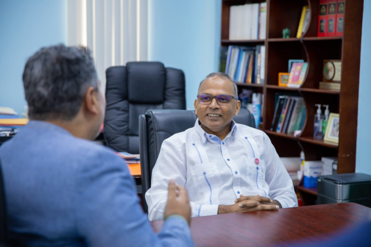 Minister of Health Dr. Frank Anthony