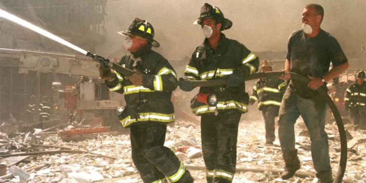 9/11/2001 First Responders (Reuters photo)