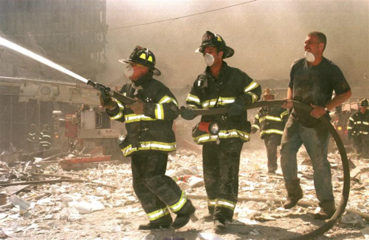 9/11/2001 First Responders (Reuters photo)
