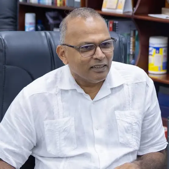 Minister of Health Dr. Frank Anthony