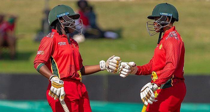 Zimbabwe's Josephine Nkomo and Nyasha Gwanzura
©X@zimbabwewomen