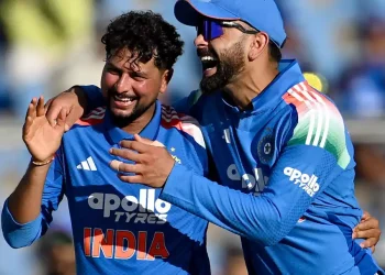 Kuldeep Yadav and Virat Kohli made shortwork of West Indies' efforts in Tiruvananthapuram to give India a 1-0 lead © AFP