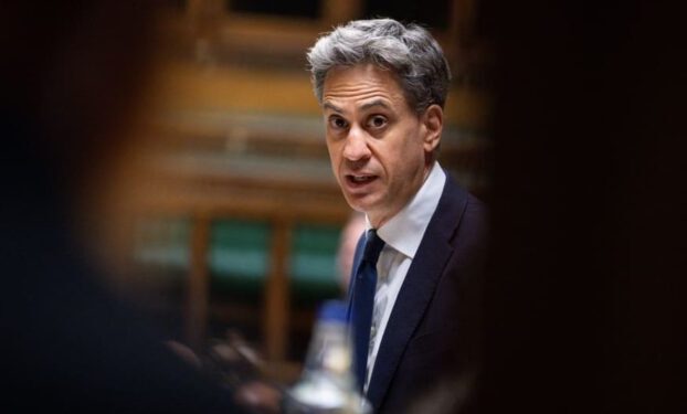Britain's Foreign Secretary Ed Miliband speaks at the House of Commons in London, Britain, September 8, 2026.
(photo credit: House of Commons/Handout via REUTERS)
