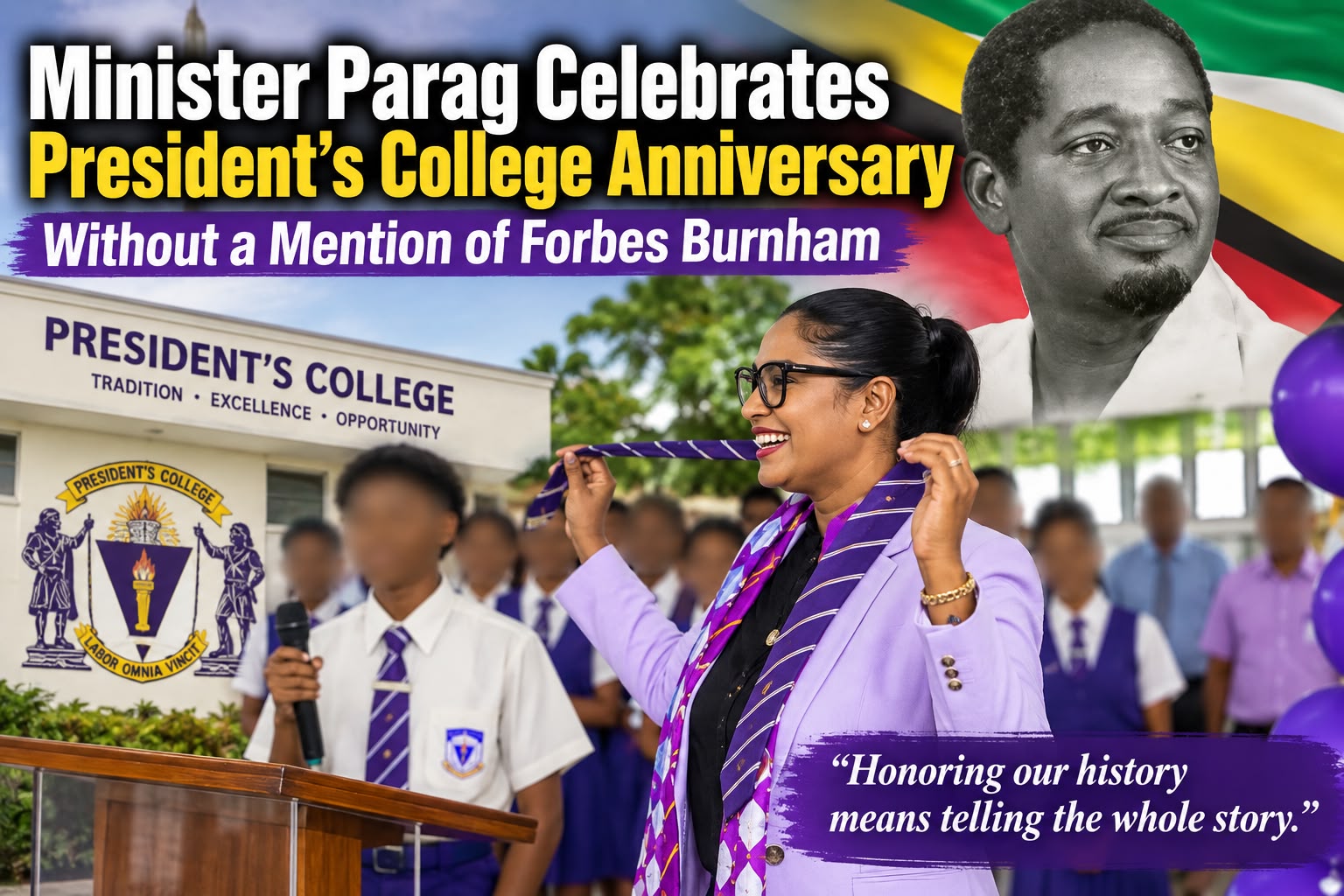 President’s College Celebrates 41st Anniversary Amid Debate Over Education Minister’s Historical Narrative