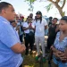 Photo: YHOMO HUTCHINSON
Prime Minister, Dr. the Most Hon. Andrew Holness (left) engages with residents of the Cooper's Pen community in Trelawny on Friday (August 28).