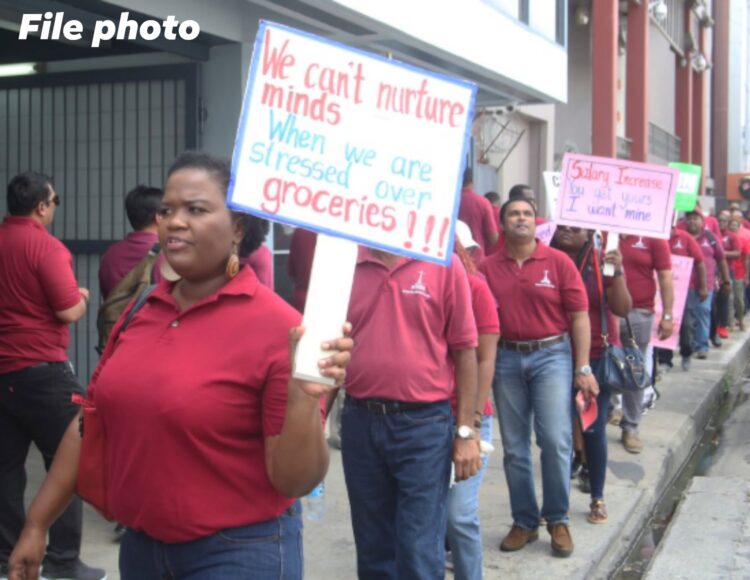 Trinidad and Tobago Teachers (Ian Alleyne's FB photo)