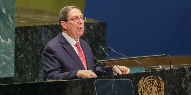 Cuban Foreign Minister Bruno Rodriguez