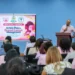 Minister of Health, Dr. Frank Anthony during the launched of the Breast Cancer Action Plan