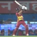 Shai Hope made his second T20I century  •  Getty Images