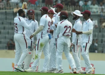 Jomel Warrican struck either side of lunch  •  BCB