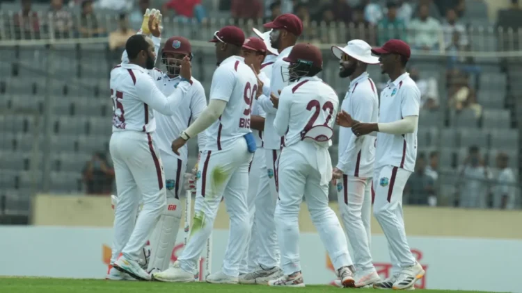 Jomel Warrican struck either side of lunch • BCB