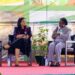 Minister of Human Services and Social Security, Dr. Vindhya Persaud, and Mrs Debbie Hopkinson, Director of the IHRSSF participating in a panel discussion during the 6th Annual Caribbean Sociological Association (CASA) Conference, hosted by the University of Guyana from September 23 to 25, 2026.