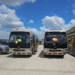 School buses being distributed by the PPP/C government