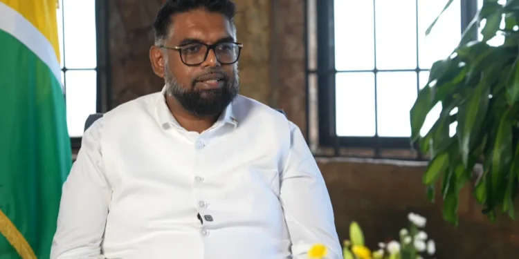 President Dr Mohamed Irfaan Ali