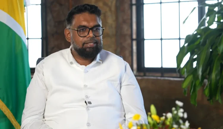 President Dr Mohamed Irfaan Ali