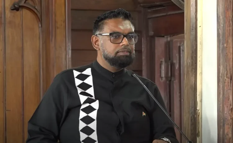 President Dr Mohamed Irfaan Ali paid tribute to the late former Deputy Prime Minister Robert Corbin