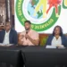 Minister of Culture, Youth and Sport, Charles Ramson Jr speaks during the launch exercise