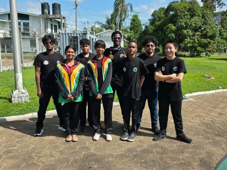 Guyana Chess Team in Suriname for the IGG 2026 Games
