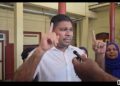 Opposition Leader Azruddin Mohamed specking to the media on Friday October 16, 2026 at the Georgetown Magistrates' Court