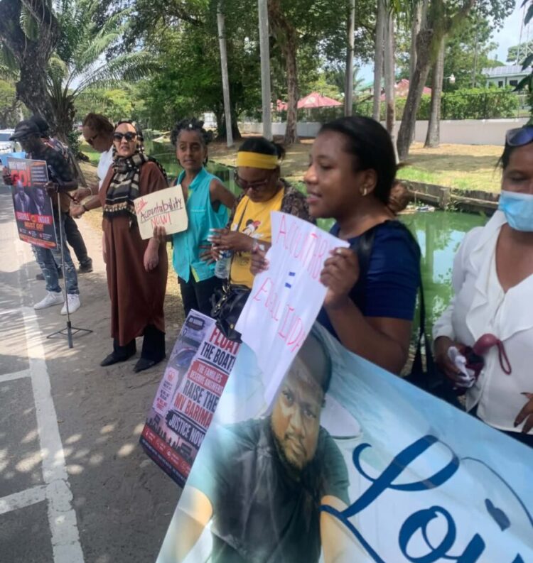 MV Barima Protest