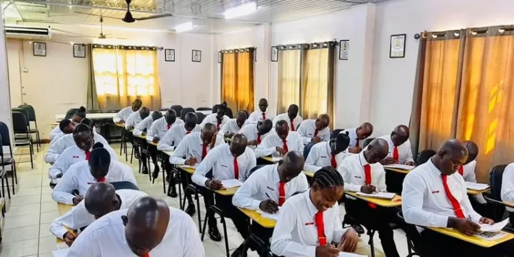 Thirty Guyana Fire Service recruits received training to improve their awareness of trafficking in persons