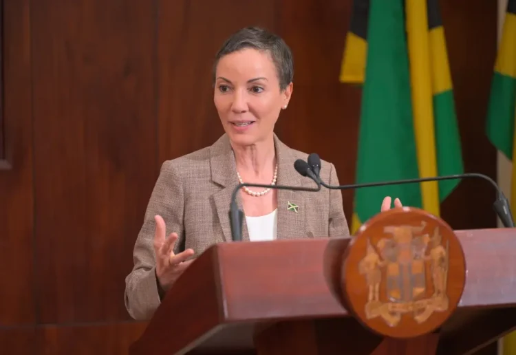 Minister of Foreign Affairs and Foreign Trade, Senator the Hon. Kamina Johnson Smith