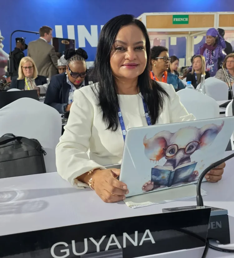 Minister of Human Services and Social Security Dr. Vindhya Persaud