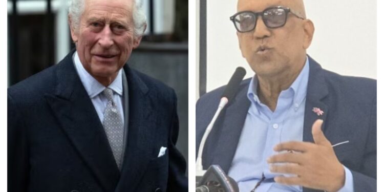 L-R King Charles III, GHK Lall