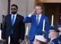 President and Commander-in-Chief Dr. Mohamed Irfaan Ali and U.S. Secretary of War Pete Hegseth