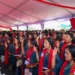 Teachers reciting the Teacher’s Oath (DPI photo)