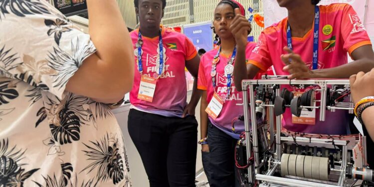 2026 Team Guyana Robotics in Korea