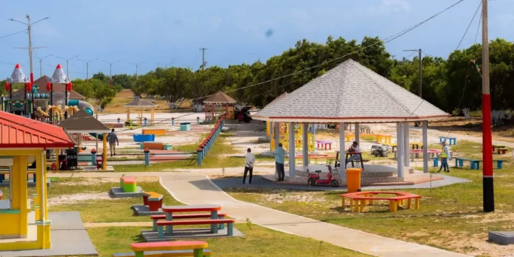 The rehabilitated Number 63 Beach in Region Six