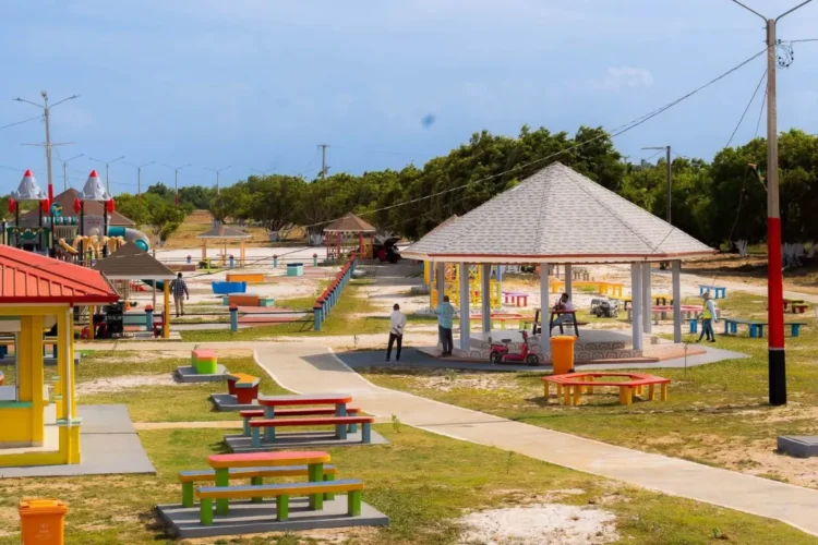 The rehabilitated Number 63 Beach in Region Six