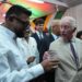 L-R President Irfaan Ali and King Charles III