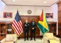 President Dr Mohamed Irfaan Ali held talks with United States (US) Secretary of Commerce, Howard Lutnick