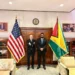 President Dr Mohamed Irfaan Ali held talks with United States (US) Secretary of Commerce, Howard Lutnick