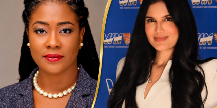 L-R Amanza Walton-Desir and Hana Mohamed