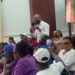 Saiku Andrews MP (APNU) speaking the MV Barima COI meeting on Wednesday Oct 7, 2026 at the Arthur Chung Convention