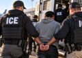 ICE agents began appearing at major US airports in force from March 2026, targeting foreign nationals with expired visas — a dramatic expansion from the previous practice of only detaining those with existing removal orders.