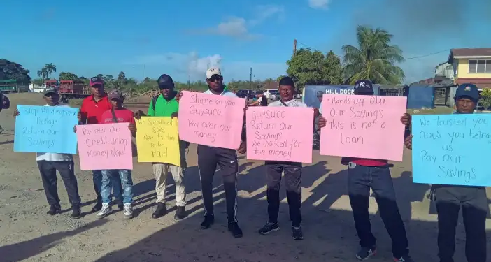 GAWU protest