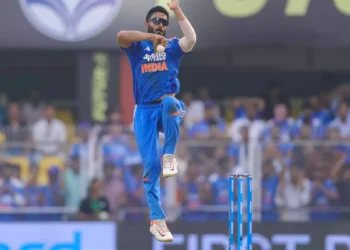 In a high-scoring tour, Naman Dhir emerged as India's most interesting find across formats. © Getty