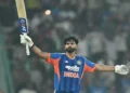 Iyer's ton took only 42 balls. © AFP
