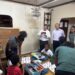 STEMGuyana students demonstrating their skills as MODEC President & CEO, Mr. Hirohiko Miyata and team watch on.(STEMGuyana photo)