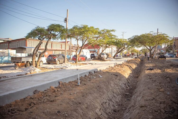 Thomas Street project (President Ali's facebook)