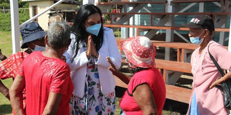 Minister of Human Services and Social Security, Dr Vindhya Persaud